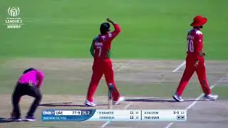 UAE v Oman   Match Highlights   ICC Men's Cricket World Cup League 2