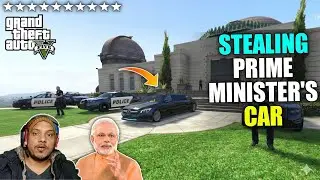 I STOLE PRIME MINISTER'S CAR  GTA V GAMEPLAY #1
