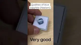 Qualities of blue sapphire Neelam || varieties of Neelam stone || basis of price variations || facts