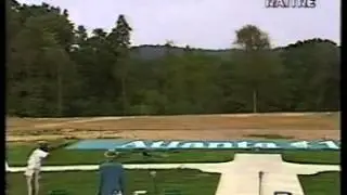 TIRO A VOLO ATLANTA 1996 ARGENTO PER ALBANO PERA NEL DOUBLE TRAP
