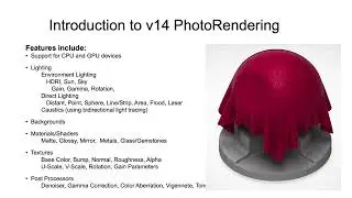 What's New in ViaCAD V14 - Introduction to Rendering