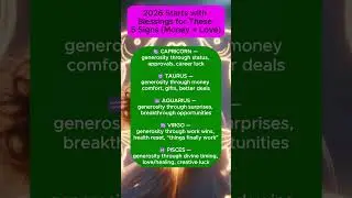 January 2026 Luck: 5 Signs Get the Biggest &ldquo;Yes&rdquo; Energy #astrology #zodiacsigns