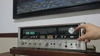 Sansui 7070 AM-FM Stereo Receiver Operational Recapped.