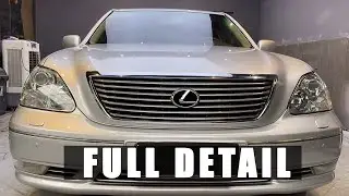 Lexus LS430 | How I Refreshed a 15-Year-Old Car | Deep Clean Interior Details