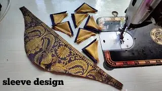Simple and easy sleeve design| simple and easy method of stitching|