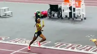 Texas High School Indoor Championship Girls 4x400m