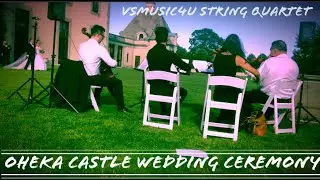 VSmusic4u Wedding & Event String Quartet in Long Island New York for hire, wedding at Oheka Castle