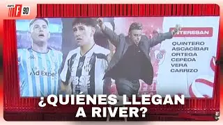 LISTA DE NOMBRES EN RIVER: &iquest;QU&Eacute; REFUERZOS QUIERE GALLARDO PARA EL MILLONARIO? #ESPNF90