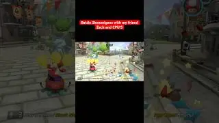 (Mario Kart 8 Deluxe) Battle Mode Shenanigans with my friend Zach and CPU'S