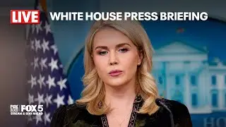 LIVE:  White House Press Secretary Karoline Leavitt holds a press briefing