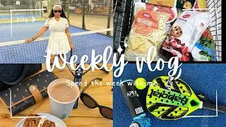 TENNIS PADDLE WEEK| GROCERY UPDATE | NEW LASHES SELF CARE| & MORE| SOUTH AFRICAN YOUTUBER