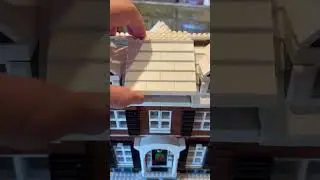 The Furnace Lights Up in the HOME ALONE Lego House #lego #homealone #legos #legohouse