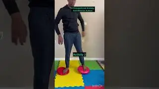 4. Занятия по трудотерапии для людей с аутизмом дома. Пересечение средней линии #аутизм #РАС #СДВ...