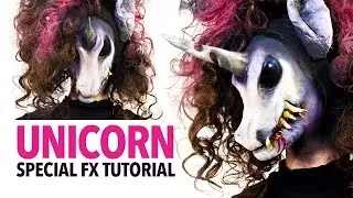 Unicorn special fx makeup tutorial (the evil one)