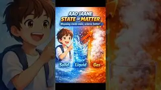 States of Matter in RHYME! | Explained in 25 Seconds! #StatesOfMatter #SolidLiquidGas #RhymingMind