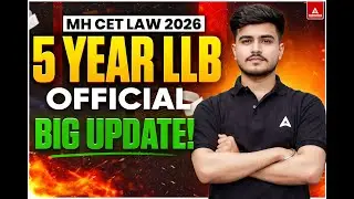 MH CET Law 2026 | 5 Year LLB Official Update | Application Form Extended? | Law Aspirants Big Update