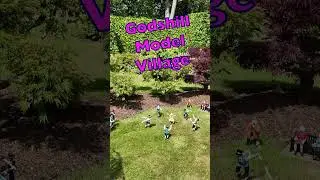 Morris Dancers Take Over Godshill Model Village! 🎉#isleofwight #godshill #modelvillage