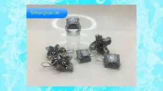 Echtschmuck.Silbersets mit Edelsteinen bei Silberglow de
