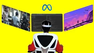 Продуктивность Quest 3 | Приложение Fluid | Рабочие комнаты Meta Horizon 2024 | Immersed | Caddy | Microsoft 365 VR
