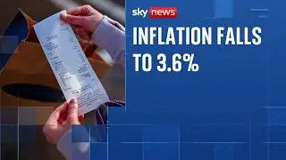 Inflation fall shows UK may have reached turning point for price rises
