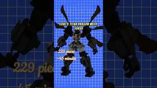 LEGO 71821 Cole&rsquo;s Titan Dragon Mech &ndash; Part 1 Build #shorts