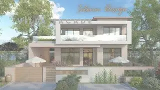 Villas facade /  واجهة فيلات  / Fa&ccedil;ade de villas