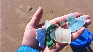 Sea Glass Collecting & Pyrites