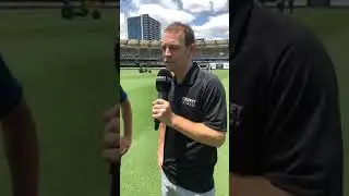 Pre-match interview in Gabba with Joe Burns Aus vs SL