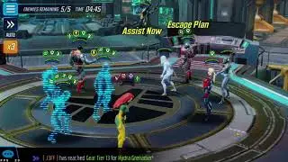 443k X-Men (Uncanny) vs 681k Pym Tech in Armory  200k PUNCH UP!!!