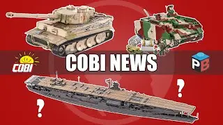 COBI News by PBricks  - Part 2 - Tiger 1:12, Akagi, Stug IV, Jagdpanther