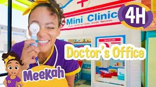 Doctor Meekah Indoor Play Adventure 🩺🏥 Supermarket + Ball Pit Matching Game | 4 Hours Compilation