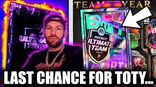 *PURPLE PULL, WOW* LAST CHANCE TO PULL A TOTY CARD... Opening Ultimate Choice Pack & More! NHL 24