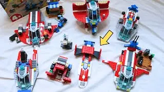 5 ALTERNATE BUILDS for LEGO Star Wars The Crimson Firehawk 75384 | Young Jedi Adventures