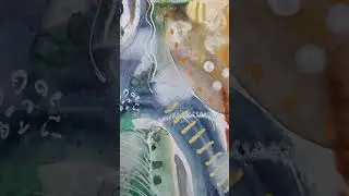 Quiet Abstract Watercolor Flow | Soft Color Balance