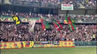 Curva Nord Ternana in casa contro il Pescara 2024-25 Play Off