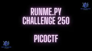 PICOCTF | RUNME.PY - Challenge Walkthrough