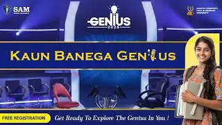 SAM Genius 2026 Scholarship Exam | FREE Registration for Class 11th & 12th students of all streams!