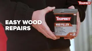 Easy, Smooth Wood Filling | Toupret Wood Filler (Off-White)