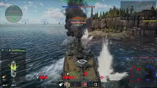 full realistic naval battle warthunder...(mostly with bots)