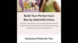 Ipsy Icon Box Choices For February 2025.