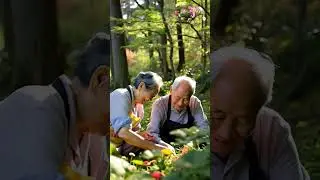 🌸 Elderly Couple&rsquo;s Flower Garden Ritual &ndash; A Moment of Pure Calm 🌸