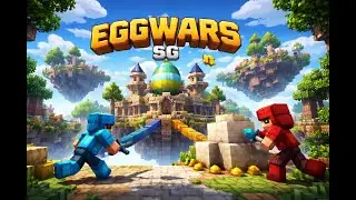 Minecraft Eggwars @zavislost odešel jsem na záchod a tohle se stalo??!
