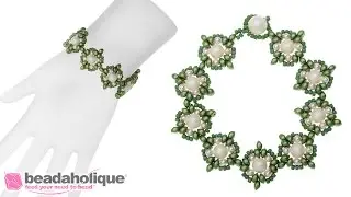How to Make the Portsmouth Bracelet Using Two-Hole Es-O Beads