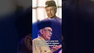 TUN MAHATHIR Jatuh Rebah, Begini Doa PM Anwar Untuk Tun Mahathir!  #dramajor #anwaribrahim
