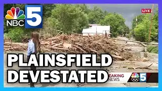 Plainfield, Vermont devastated by floodwaters