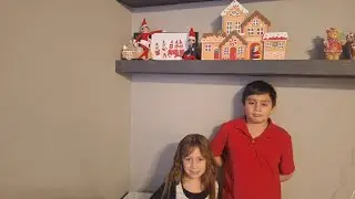DAY 33 Elf on the shelf.. Family portrait 