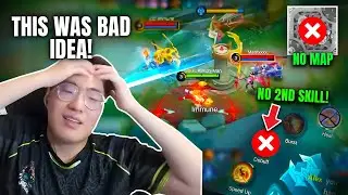 HOON ACCEPTED THE DUMBEST NO MAP NO 2ND SKILL CHALLENGE AND THIS HAPPENED | MLBB HIGHLIGHTS