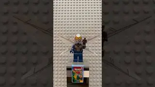 LEGO Marvel Wasp and Micro Ant-Man Avengers tower #marvel #avengers #mcu #antmanandthewasp #lego