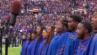 Morgan State University Choir AFC Championship Game Performance (Baltimore, MD)