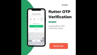 Flutter OTP Password Recovery screen ui  | part 4